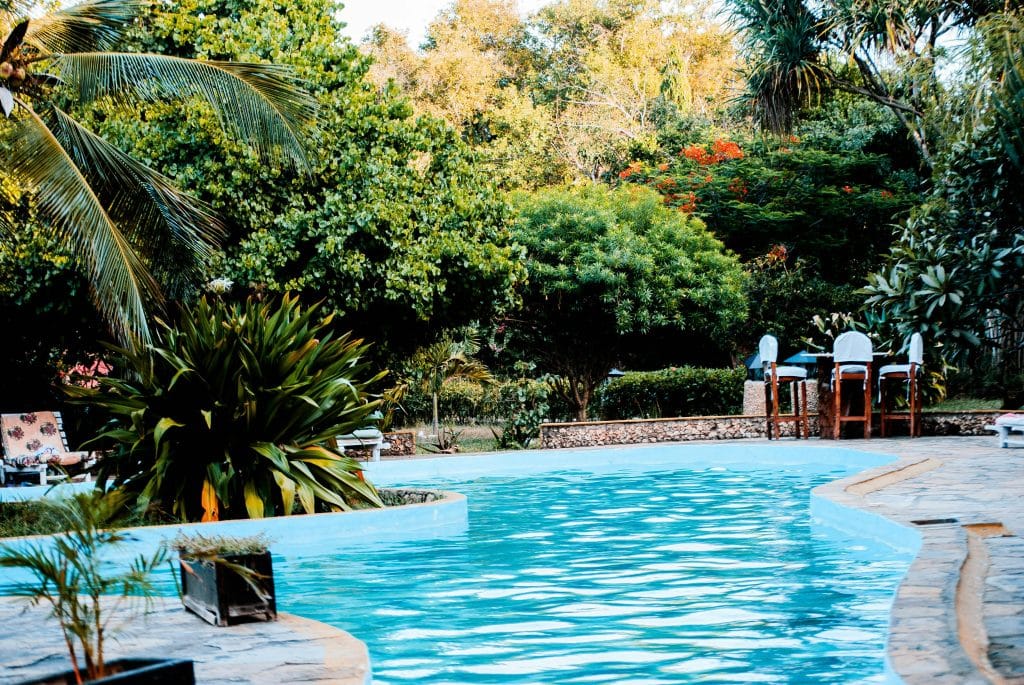 Une piscine