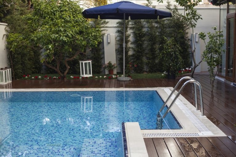Une piscine propre