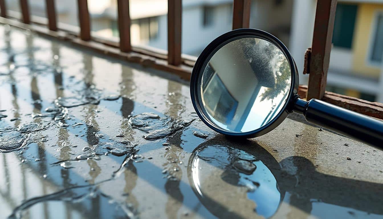 apprenez à identifier les signes d'infiltration d'eau sur votre balcon et découvrez les méthodes efficaces pour prévenir les dégâts et protéger votre habitation.