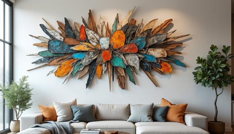 découvrez des idées de décoration murale originale utilisant des matériaux recyclés pour un intérieur écologique et unique.