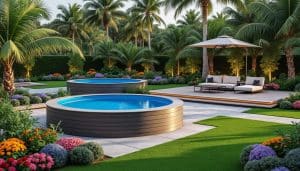 découvrez des idées créatives pour intégrer esthétiquement une piscine hors-sol dans votre jardin et transformer votre espace extérieur en un véritable havre de paix.
